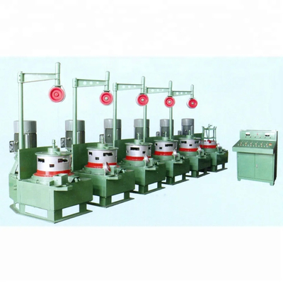 Mesin Penggambar Kawat 1 Root Electric 50Hz 1,8 sampai 8 M/min Kecepatan Sistem Kontrol PLC
