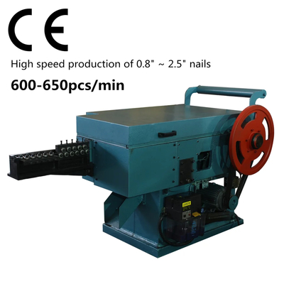 WNM-1000 tahan lama baja Wire Nail Making Machine untuk kebutuhan produksi kecepatan tinggi