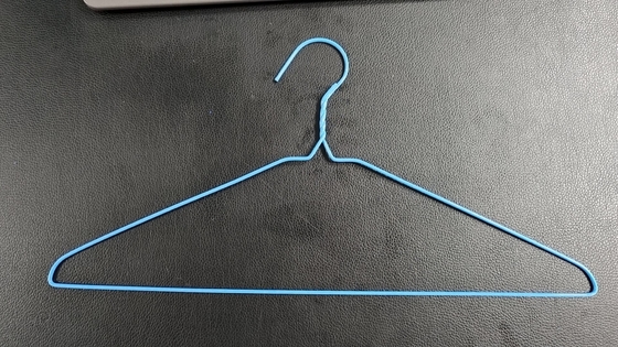 Kecepatan Tinggi Otomatis PVC dilapisi Wire Laundry Hanger Membuat Mesin PLC Dan Inverter Kontrol Keakuratan Tinggi