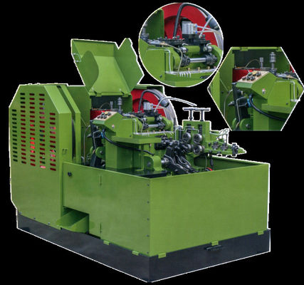 Mesin Pembuat Paku Keling Substrat Baja 50-90 Pcs/min Tingkat Otomatisasi Tinggi