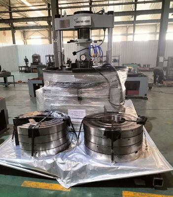 Mesin Flashing Bola Baja dengan Daya 45KW dan Kapasitas Muat 400kg