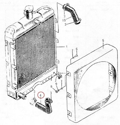 495AG-00002 Selang Intake untuk Suku Cadang Mesin Diesel Buatan China