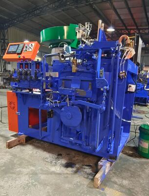 PLC dikendalikan 380V Wire Hanger Mesin dengan 2.2KW Daya untuk Hook Pengelasan dan pembuatan gantungan