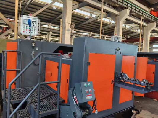 Mesin Cold Heading Blind Rivet Merek DURA Mesin Pembuat Rivet 380V Akurasi Tinggi untuk Baja Tahan Karat Tipe 5-die 5-tiup