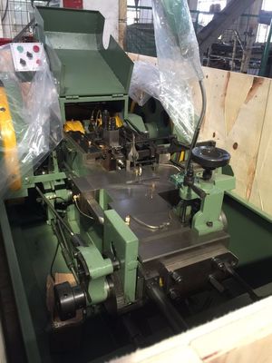 Double Stroke Rivet Cold Forging Header Machine 1 Die 2 Blow