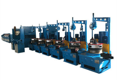 Mesin Penarikan Kawat Listrik Diameter Keluaran 0.8-5mm Kontrol PLC