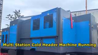 Demo Menjalankan Mesin Cold Header Multi Stasiun
